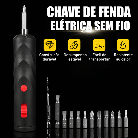 Aparafusadora Elétrica Sem Fios
